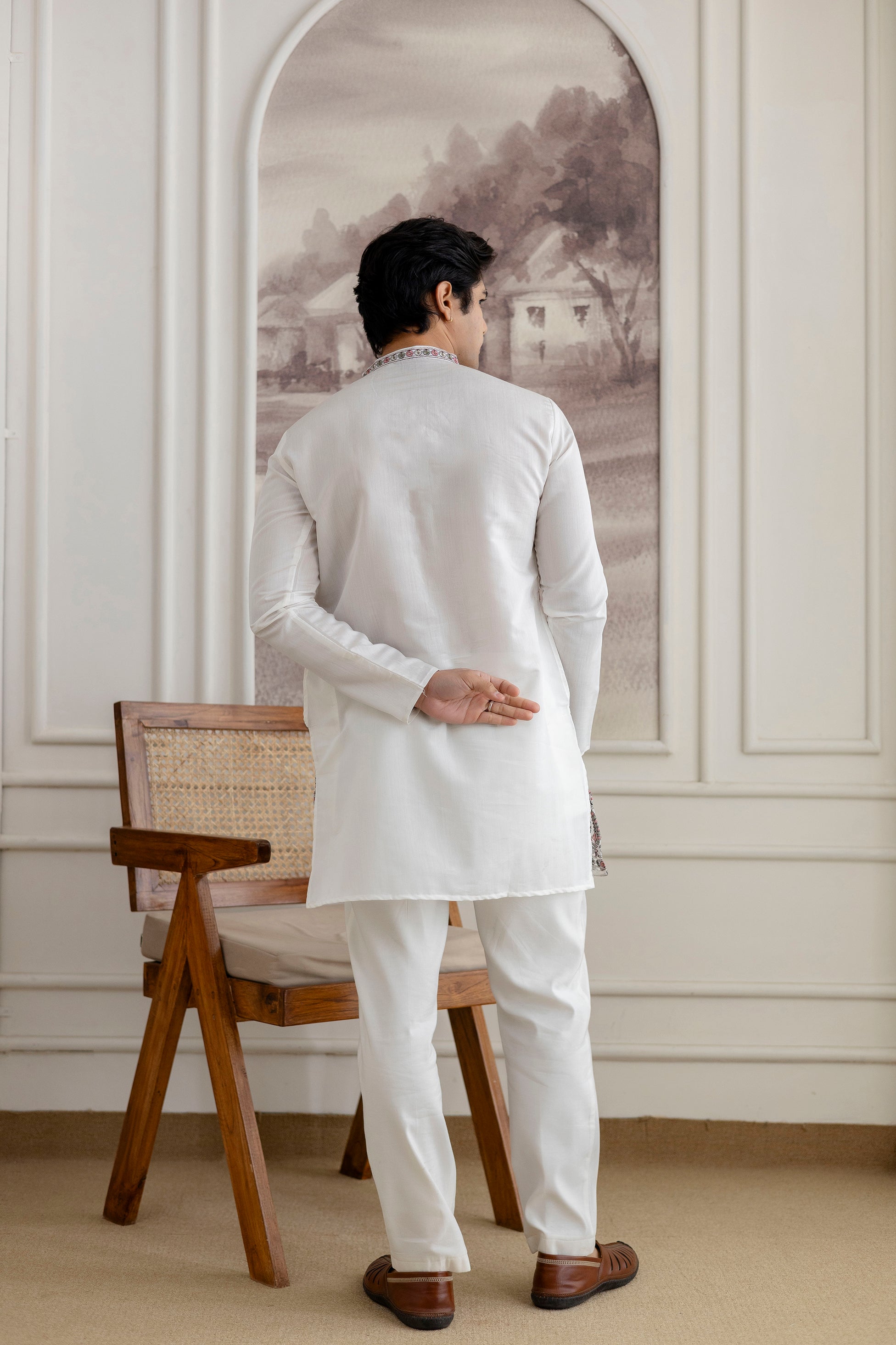 Designer Men’s Kurtas with Traditional Indian Craft