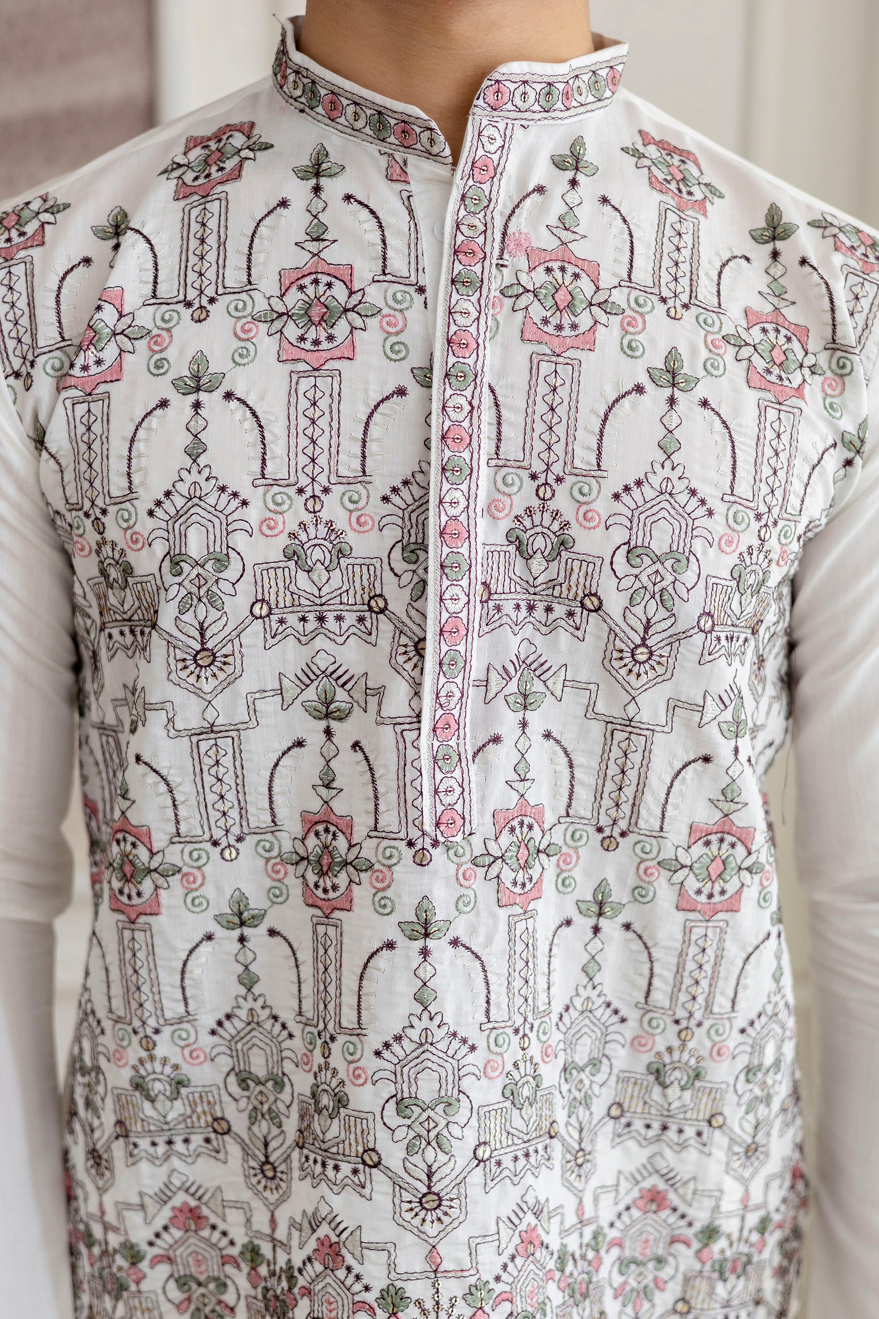 Designer Men’s Kurtas with Traditional Indian Craft
