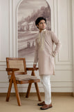 Embroidery And Foil Work Kurta For Man
