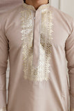 Embroidery And Foil Work Kurta For Man