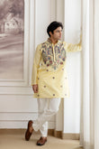 Embroidery Silk Kurta For Man