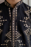 Embroidery Silk Kurta For Man with Dupatta