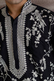 Embroidery Silk Kurta For Man