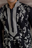 Embroidery Silk Kurta For Man