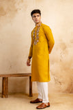 EMBROIDERED & SEQUIN KURTA WITH NEAK WORK