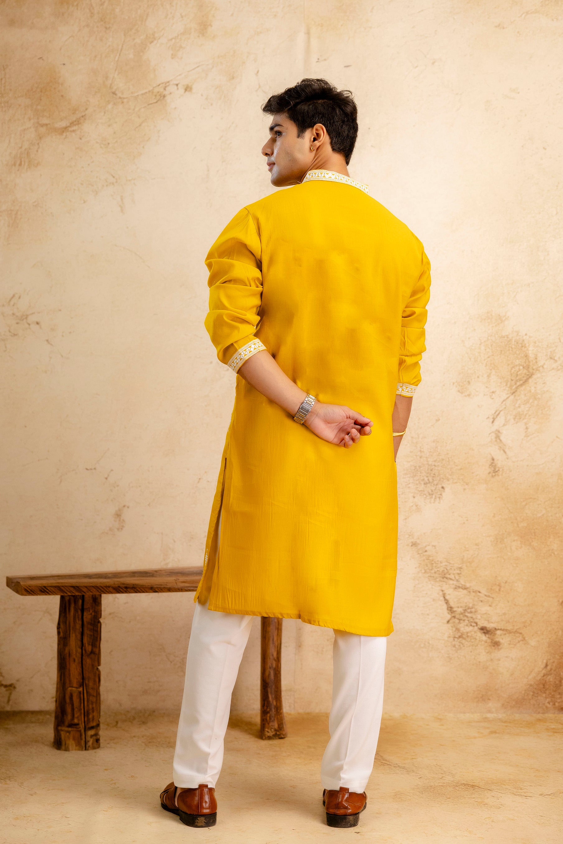 EMBROIDERED & SEQUIN KURTA
