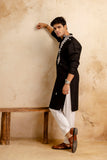 Embroidery Work Silk Kurta For Man