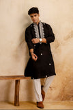 Embroidery Work Silk Kurta For Man