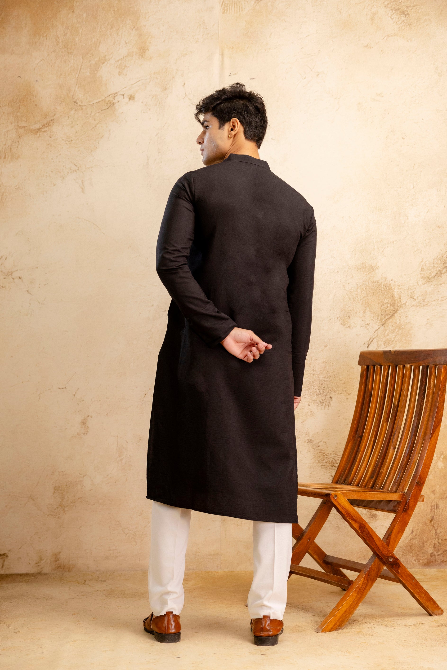 EMBROIDERED & SEQUIN KURTA