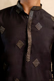 Embroidery Work Silk Kurta For Man