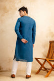 EMBROIDERED & SEQUIN KURTA WITH NEAK WORK