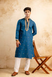 Embroidery Silk Kurta For Man