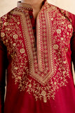 EMBROIDERED & SEQUIN KURTA  WITH NEAK WORK