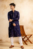 Embroidery Work Silk Kurta For Man