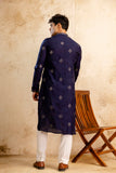Embroidery Work Silk Kurta For Man