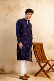 Embroidery Work Silk Kurta For Man
