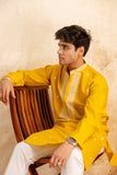 EMBROIDERED & SEQUIN KURTA WITH NECK