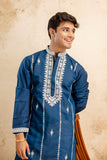 EMBROIDERED & SEQUIN KURTA