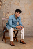 Embroidery Silk Kurta For Man