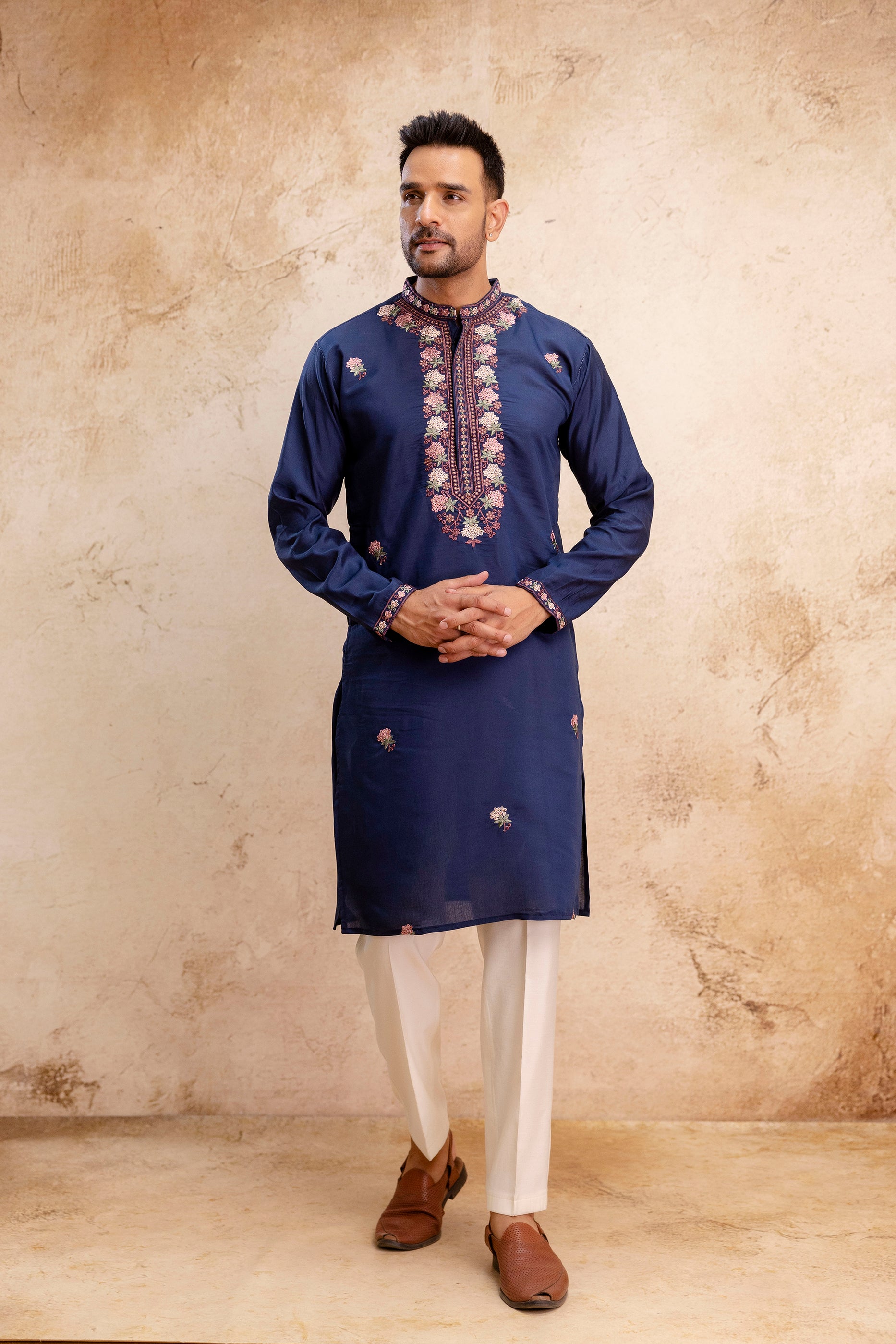 EMBROIDERED & SEQUIN KURTA