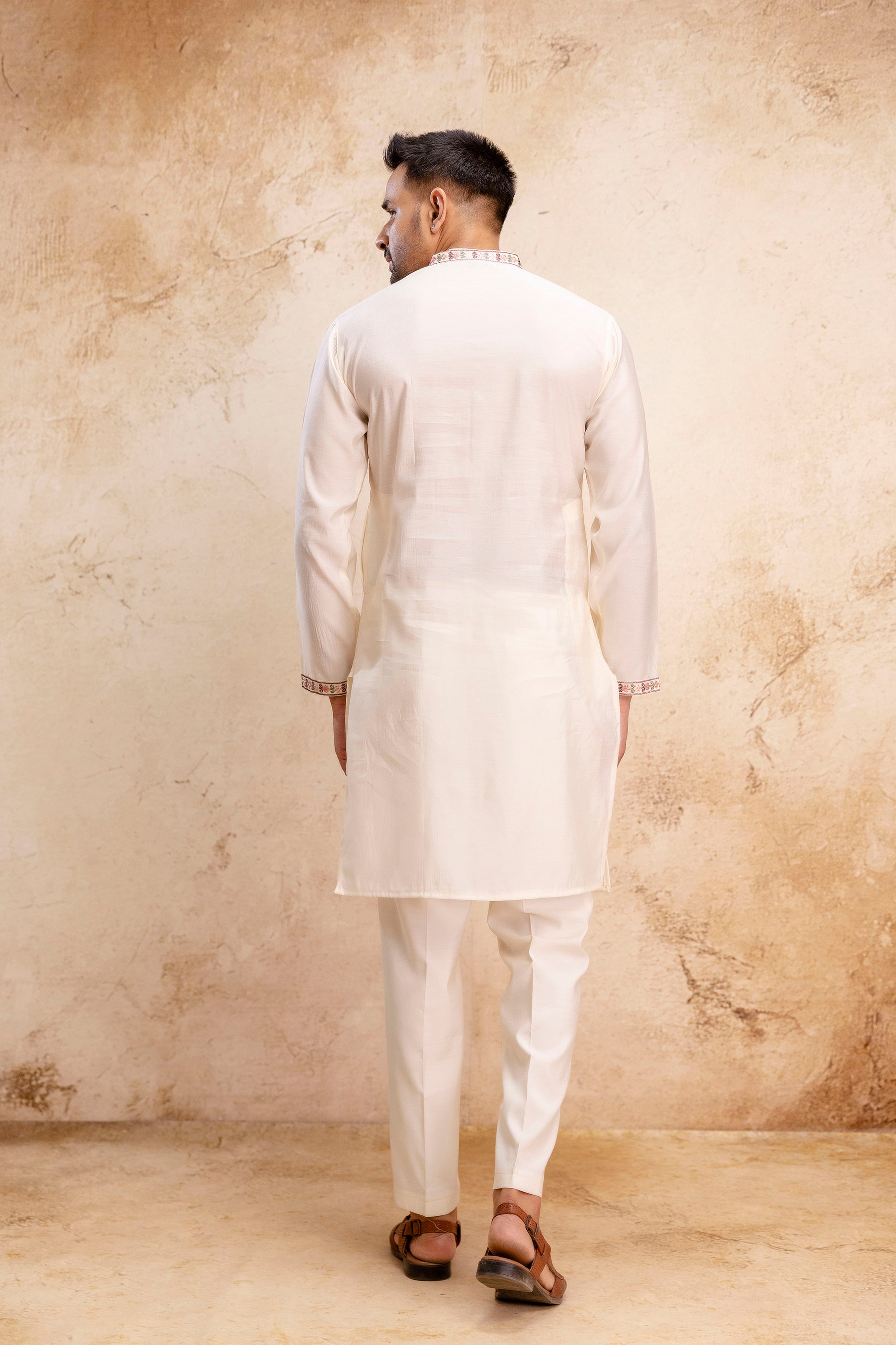 EMBROIDERED & SEQUIN KURTA