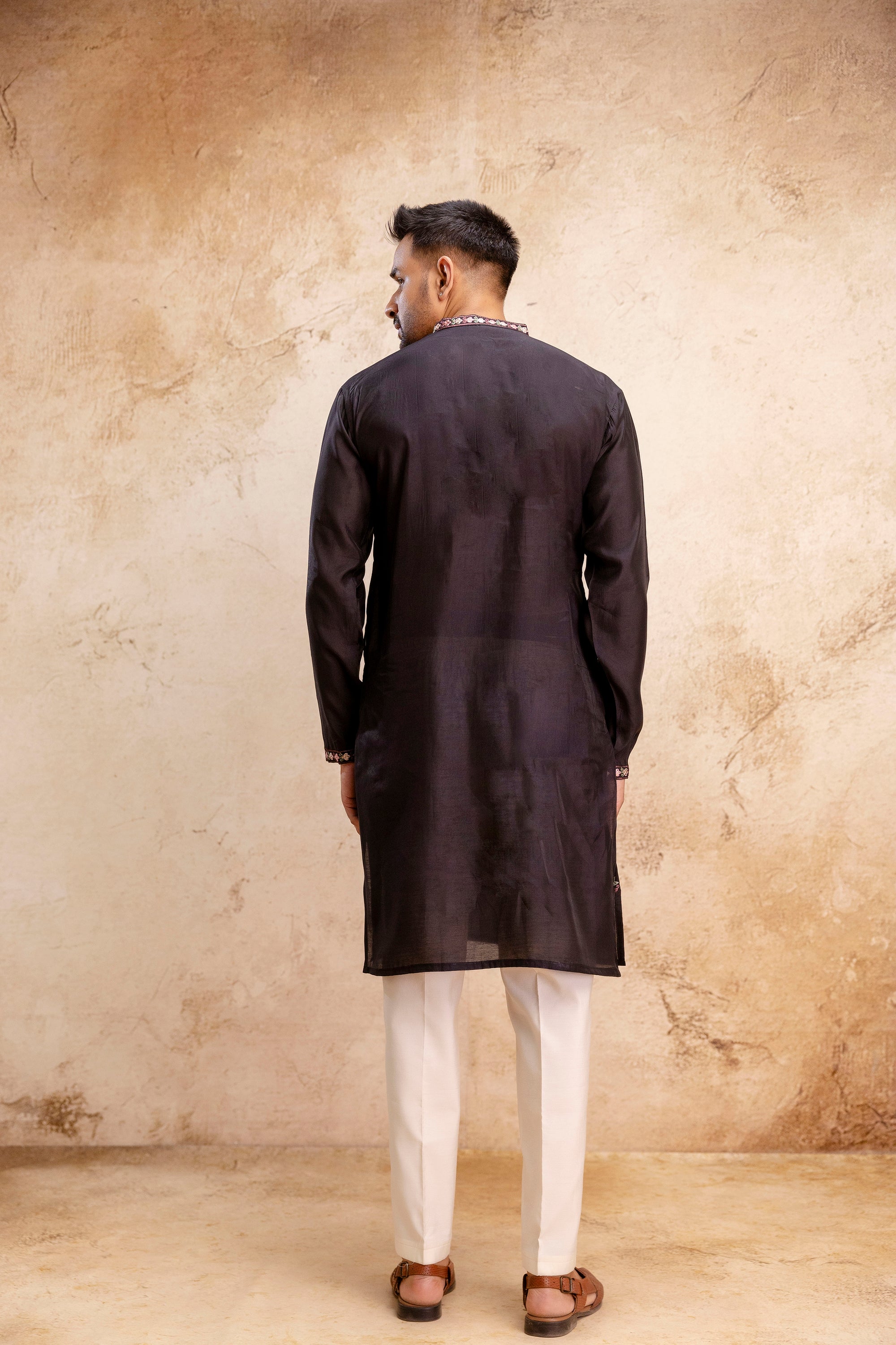 EMBROIDERED & SEQUIN KURTA