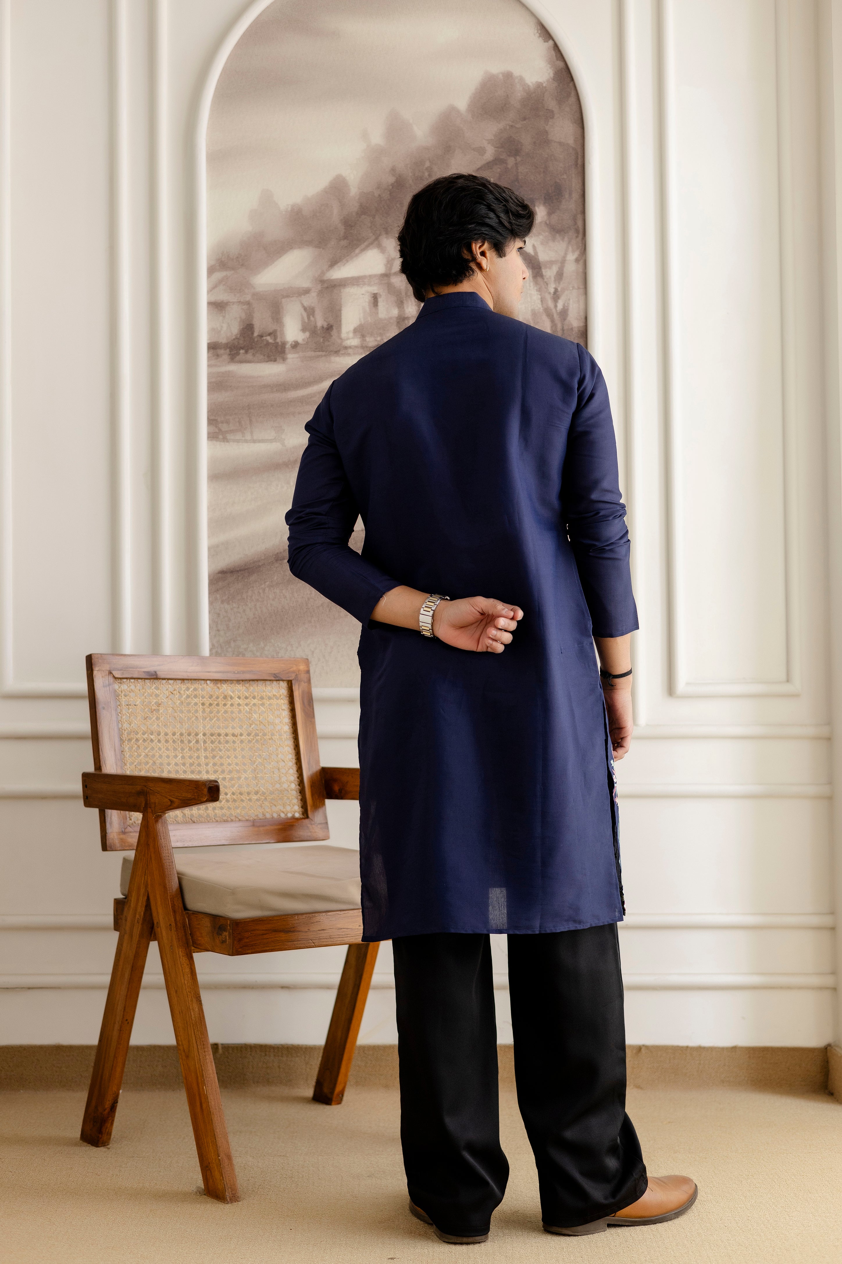 Designer Men’s Kurtas with Traditional Indian Craft