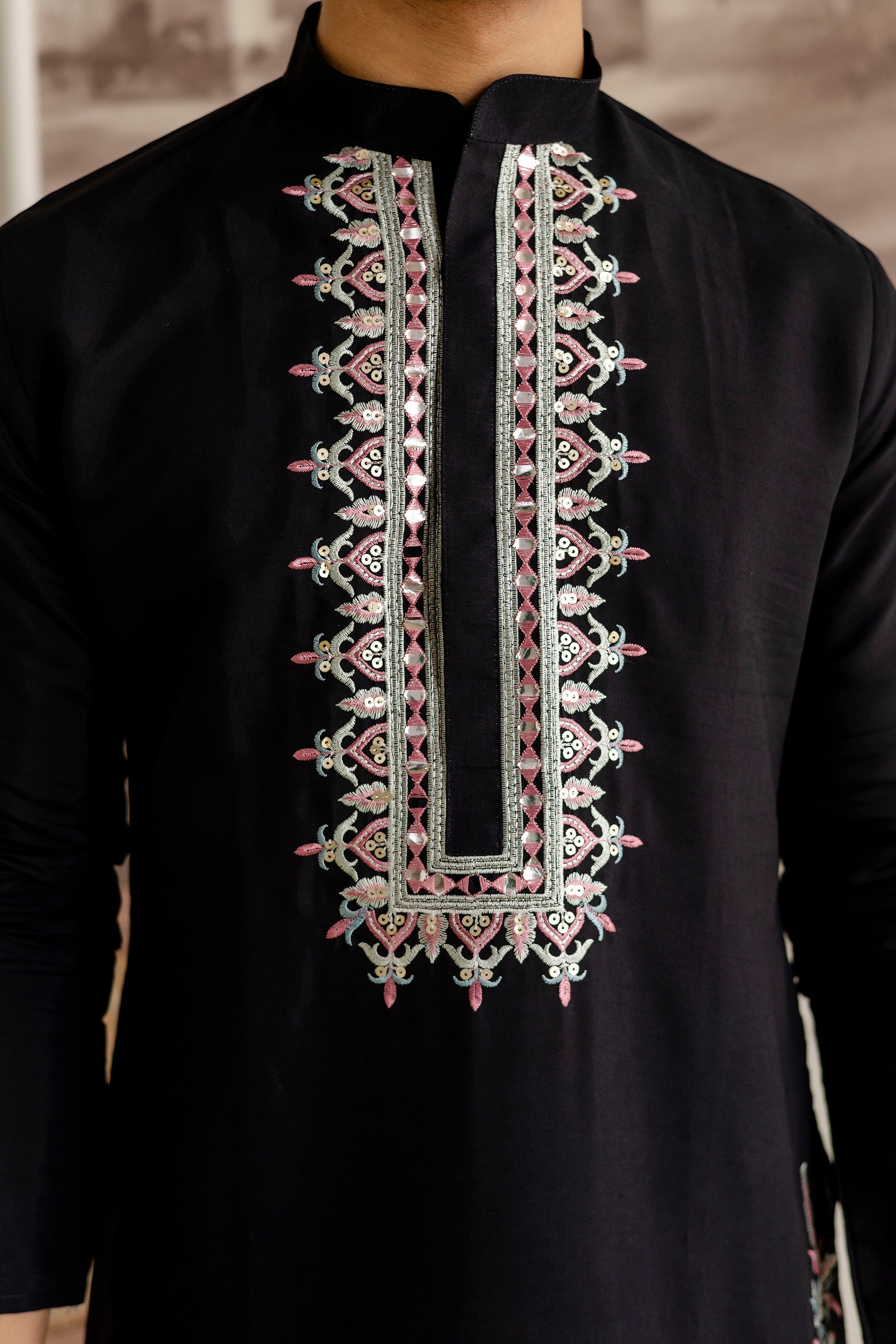 Designer Men’s Kurtas With Traditional Indian Craft