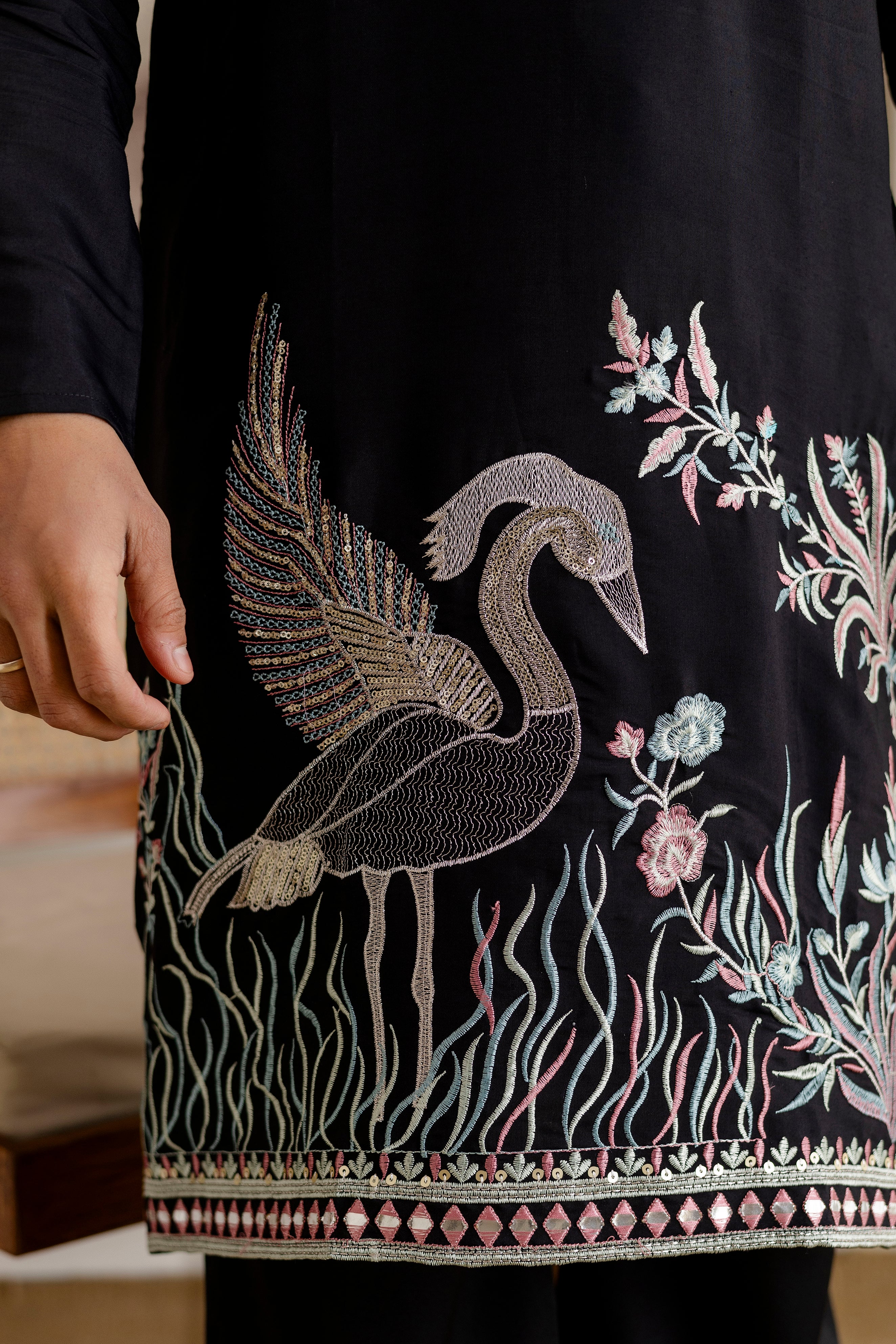 Designer Men’s Kurtas With Traditional Indian Craft