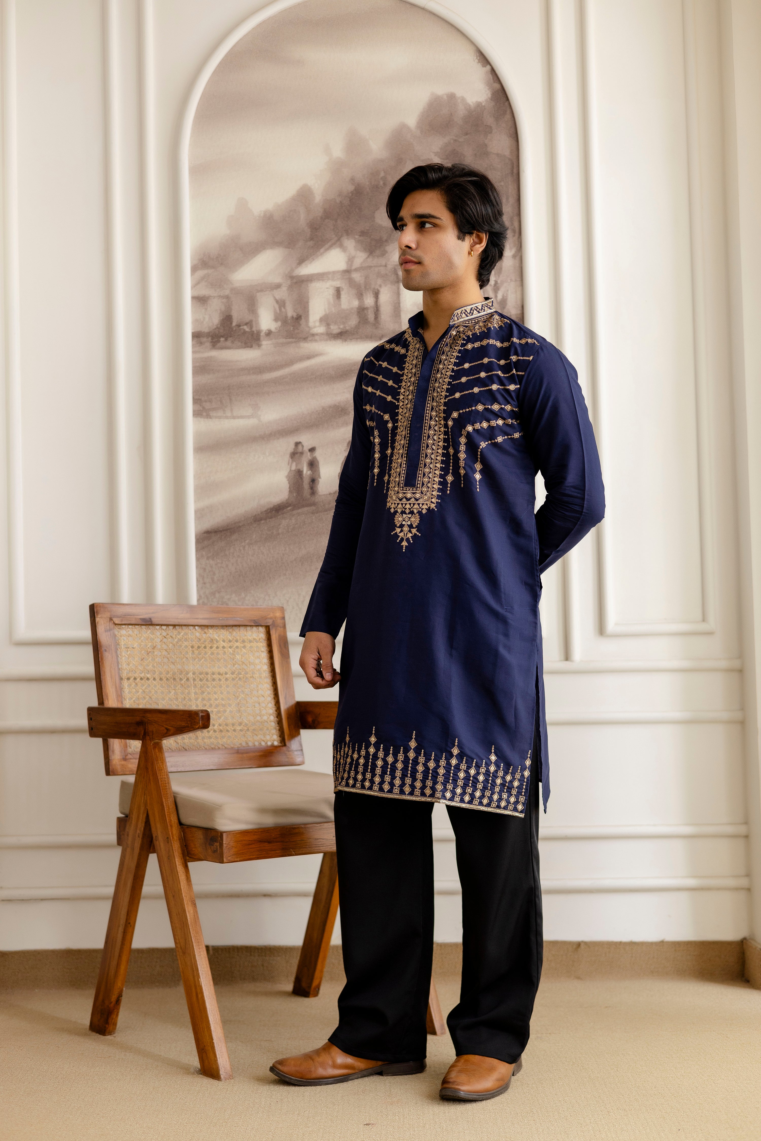 Designer Embroidery Kurta