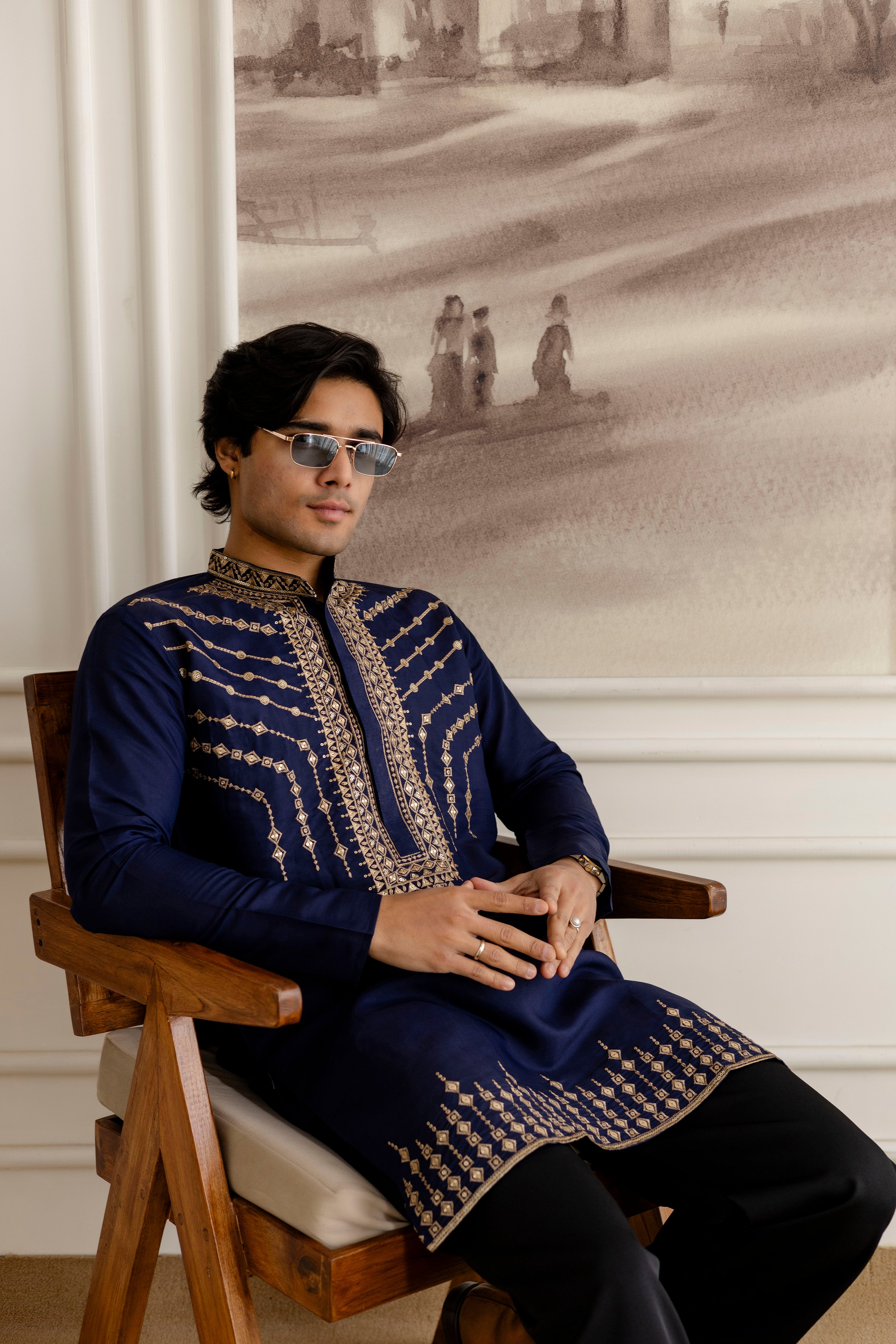 Designer Embroidery Kurta
