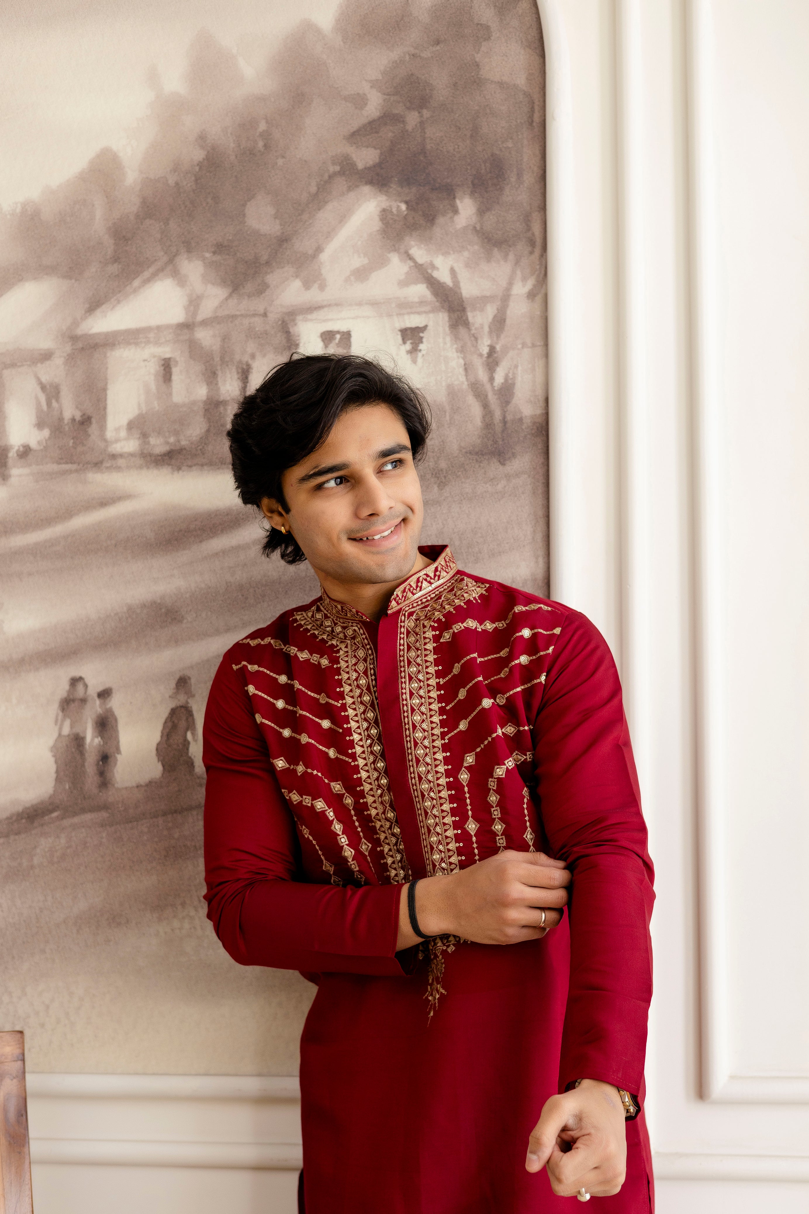 Designer Embroidery Kurta