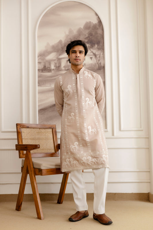 Designer Men’s Kurtas With Traditional Indian Craft