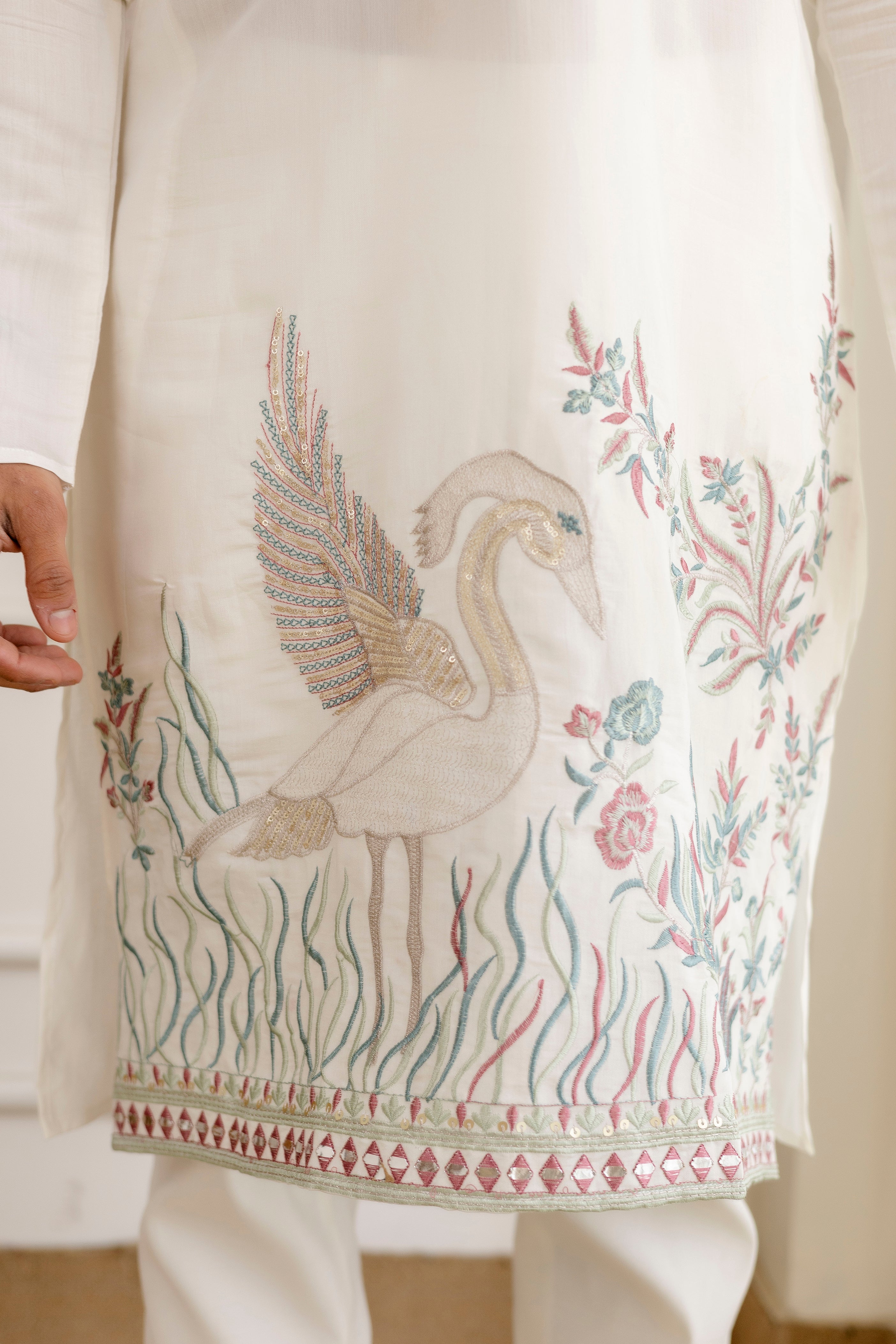 Designer Men’s Kurtas With Traditional Indian Craft