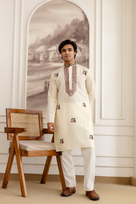 Designer Men’s Kurtas With Traditional Indian Craft