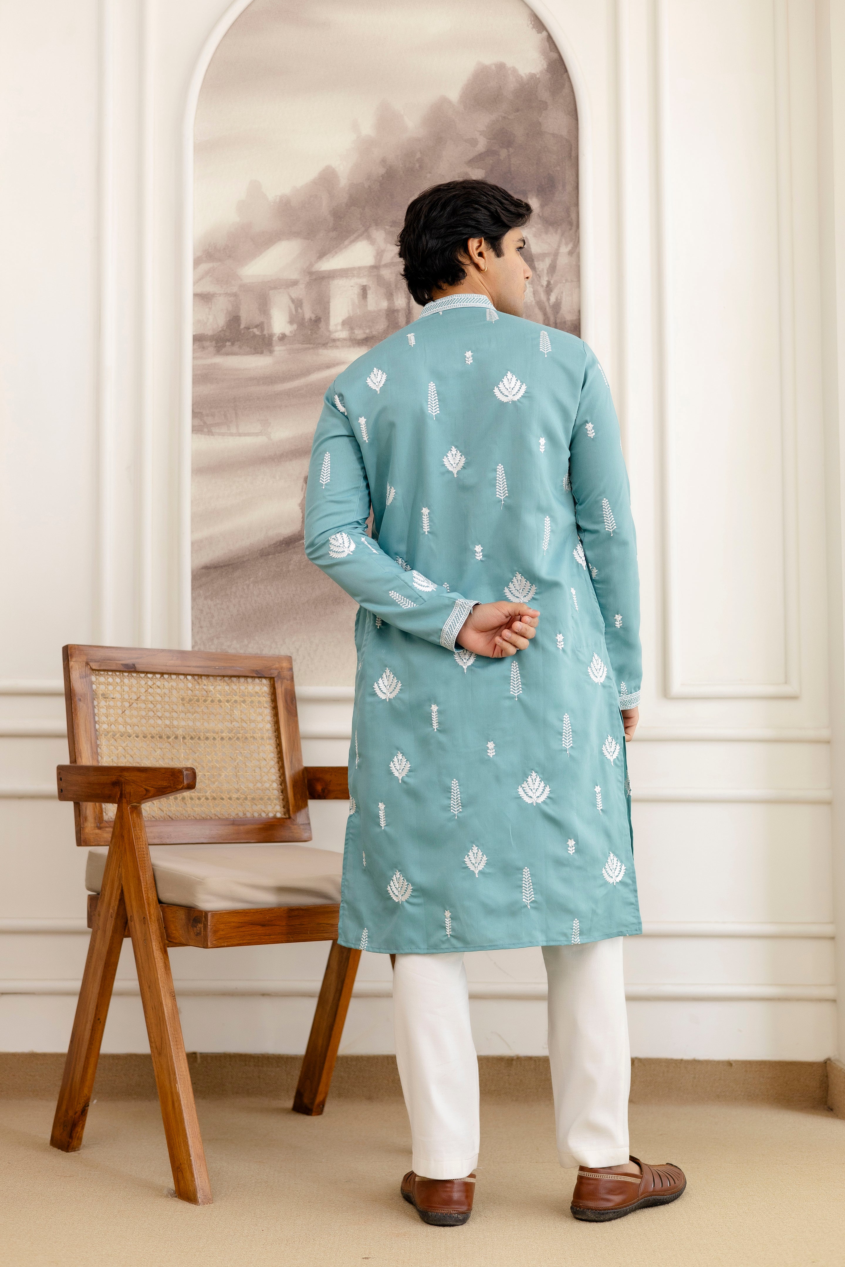 Elegant Traditional Kurtas For Modern Men With Duptta